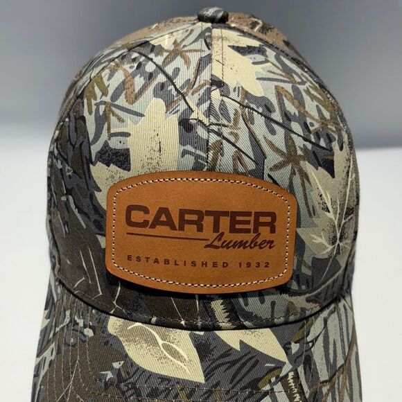 Carter Camouflage Cap with Brown Patch - Picture 2 of 10